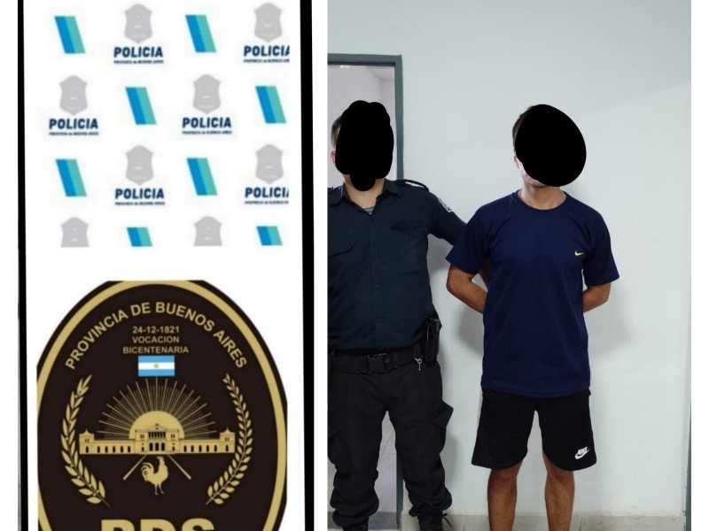 Este jueves personal del Puesto de Vigilancia de Villa Gral. Savio procedió a la aprehensión de un joven de 21 años, en calle Brasil al 400, que momentos antes se hallaba fuera de sí, ocasionando daños en la propiedad de sus abuelos.