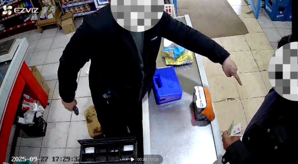Pérez Millán: polémica por amenaza con arma en un supermercado