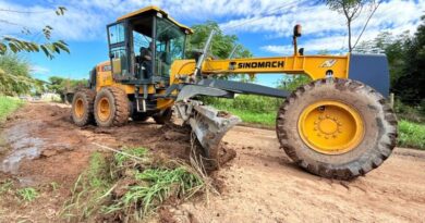 Avanzan trabajos de mantenimiento en caminos rurales del partido de Ramallo