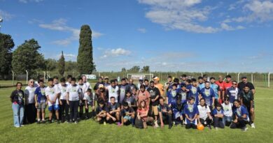 Se realizó una jornada de fútbol por la inclusión en el marco del Mundialito Senior