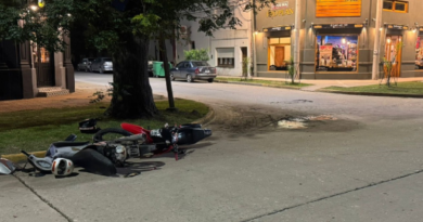 Grave accidente entre motos en Villa Ramallo: un hombre de 74 años sufrió lesiones de gravedad