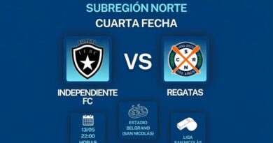 Independiente FC disputa la cuarta fecha de la Subregión Norte del Torneo de Futsal Femenino
