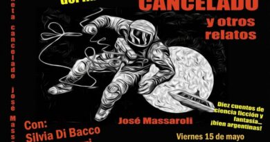 Presentación del libro «Planeta cancelado y otros relatos» en la Biblioteca Popular Fortunato Zampa
