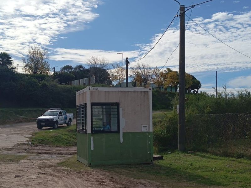 Tras remover construcciones precarias, refuerzan la seguridad en el Paseo de los Olivos