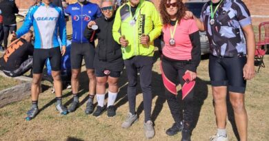 Ciclistas de Ramallo participaron de la tercera fecha del Campeonato Interprovincial en Máximo Paz
