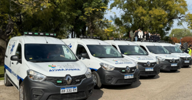 Presentaron cinco nuevas ambulancias para las localidades de Ramallo