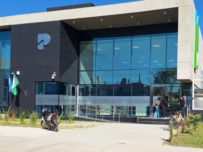 Abrió sus puertas el nuevo edificio del Banco Provincia en Villa Ramallo