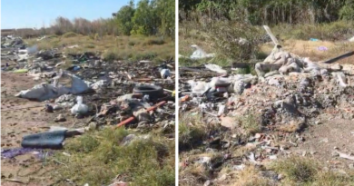 Villa General Savio: Cecilia Giammaria visibilizó la problemática de los basurales a cielo abierto