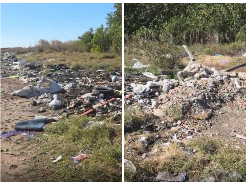 Villa General Savio: Cecilia Giammaria visibilizó la problemática de los basurales a cielo abierto