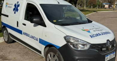 Pérez Millán recibió una nueva ambulancia de traslado 0 km