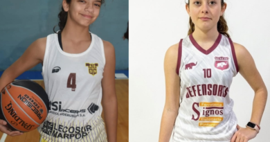 Antonia Camelli y María Paz Bruzessi fueron preseleccionadas para la Selección Nicoleña U15