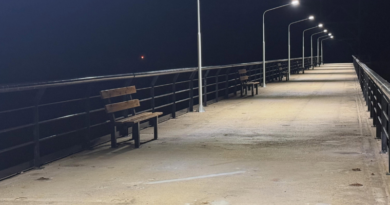 Avanzan las obras del nuevo Paseo del Muelle en la costa de Ramallo