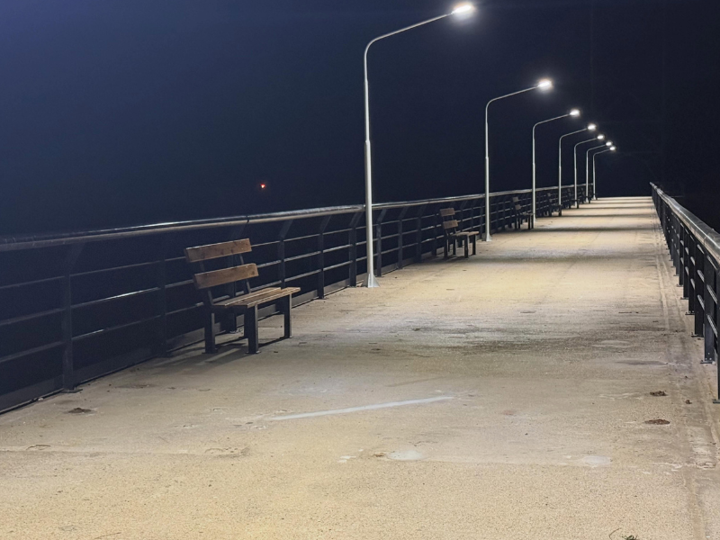 Avanzan las obras del nuevo Paseo del Muelle en la costa de Ramallo
