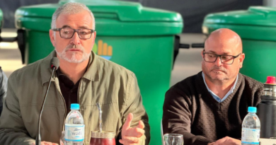 Poletti relativizó el peso de la tasa de red vial