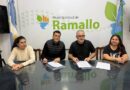 Firma de convenio y capacitación para emprendedores en Ramallo