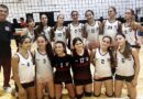 Participación del equipo femenino Sub 14 de vóley de Defensores en el torneo eliminatorio provincial