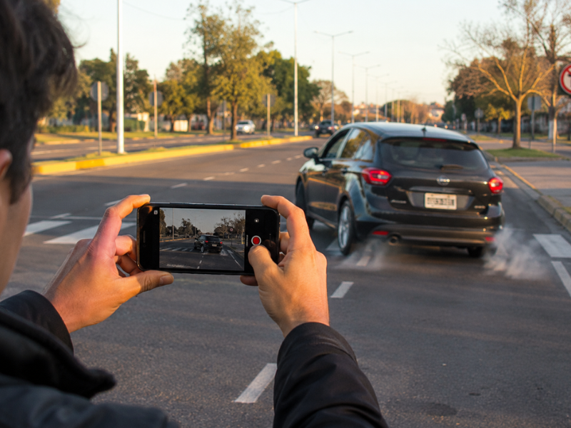 Lanzan una línea de WhatsApp para denunciar conductores peligrosos y aplicar sanciones