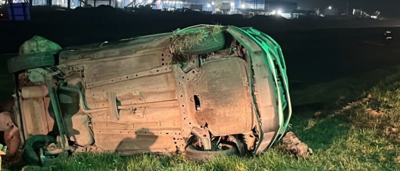 Tragedia en la ruta 9: un hombre murió tras despistar y volcar con su familia