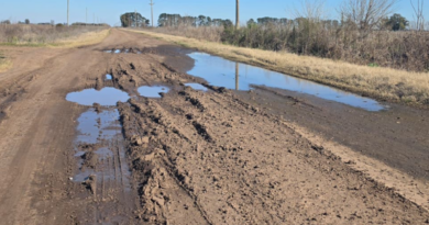 Giammaria cuestionó la gestión municipal de los caminos rurales