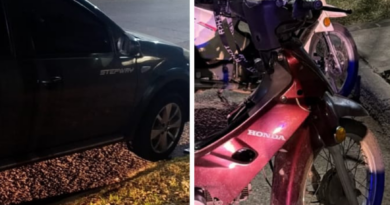 Esquina peligrosa: un motociclista resultó herido tras chocar con un automóvil en Villa Ramallo