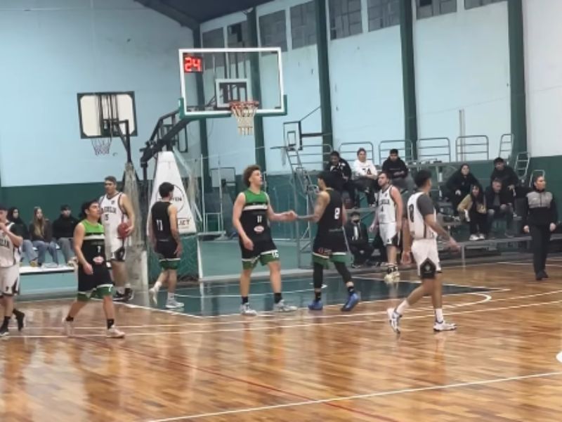 Los Andes superó a La Emilia y quedó cuarto en la Liga Nicoleña de Básquet