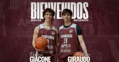 Básquet: Defensores incorporó a Renzo Giacone y Felipe Giraudo