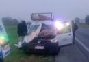 Una mujer fue rescatada tras un choque por alcance en la Ruta 9, a la altura del km 197