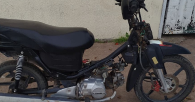 Recuperaron una motocicleta robada y notificaron a un adolescente de 14 años por el hecho