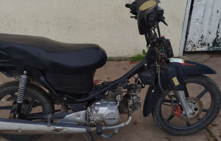 Recuperaron una motocicleta robada y notificaron a un adolescente de 14 años por el hecho