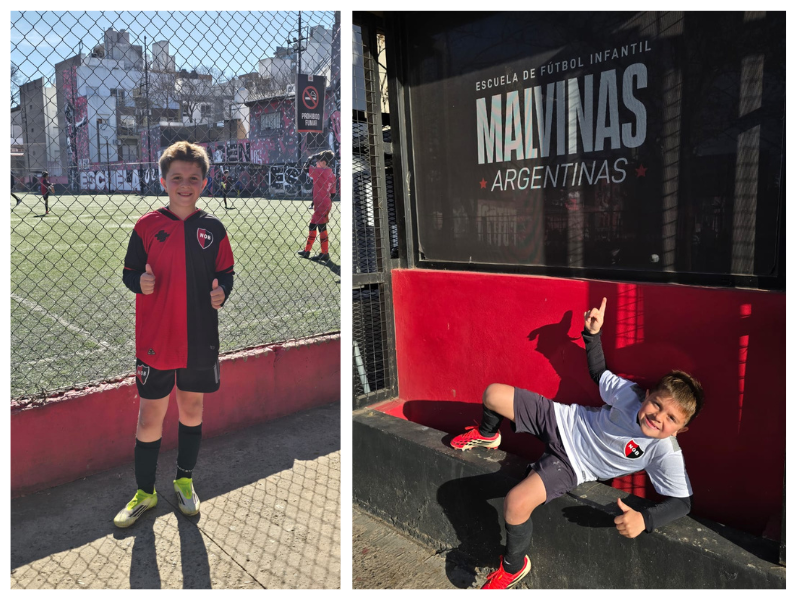 Los hermanos Cerisola se entrenan en Newell’s