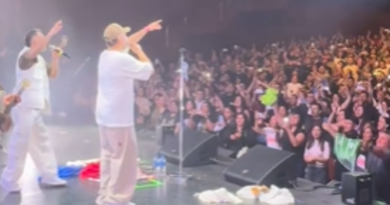 Llegó Saddam cantó en el Gran Rex