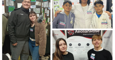 Tres proyectos de Ramallo representan a la Región 12 en la Feria Provincial de Ciencias