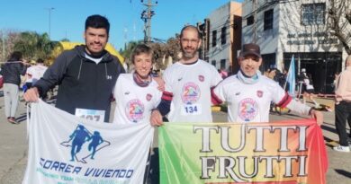 Atletas de “Correr Viviendo” participaron en competencias de Ramallo, Rosario y Buenos Aires