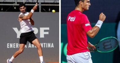 Tomás Farjat se medirá con Juan Pablo Varillas, quien viene de darle la clasificación a Perú en Copa Davis