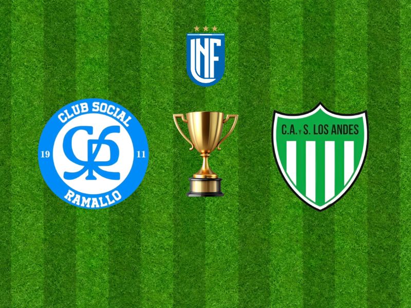 Copa Nicoleña: Social y Los Andes jugarán el martes 29 en Pérez Millán