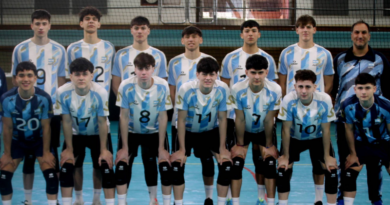 Juan Pedro Bertoluzi viaja a Brasil con la Selección de vóley U19