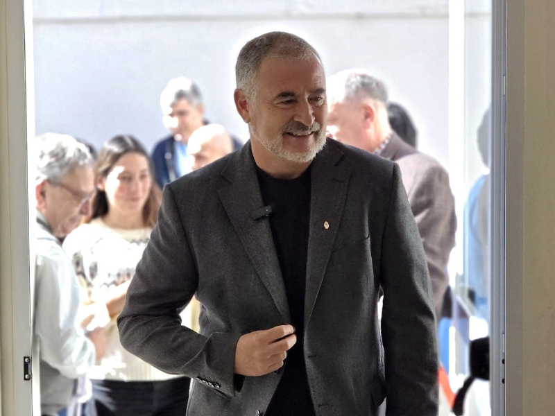 Poletti defendió la tasa de tránsito pesado y respondió a la Federación de Comercio de San Nicolás