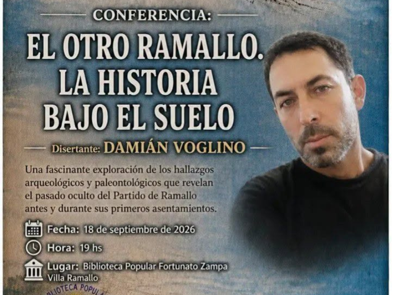“El otro Ramallo, la historia bajo el suelo”: una mirada al pasado de la región desde la arqueología y la paleontología