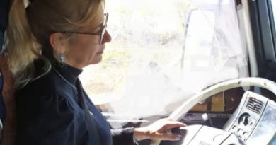 Día del Colectivo: la mujer de Ramallo que todos los días lleva trabajadores a Ternium