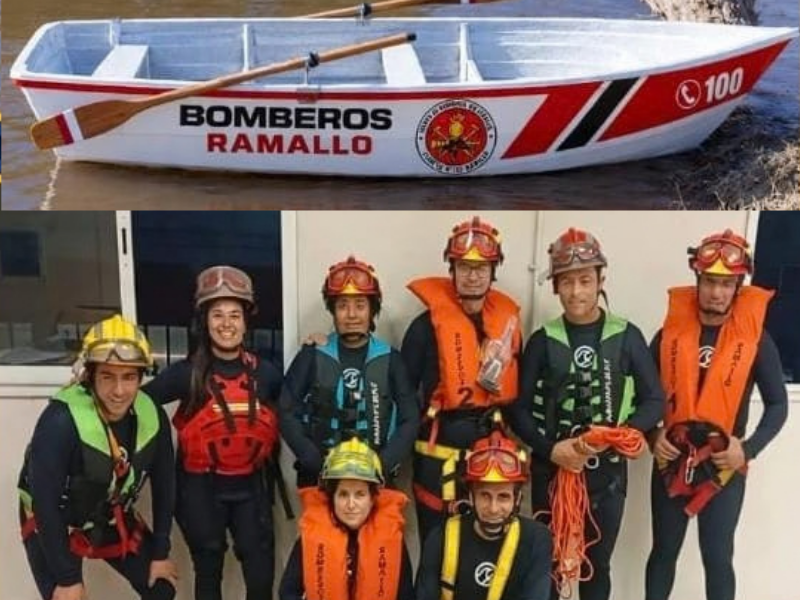 Bomberos Voluntarios de Ramallo refuerza su equipamiento