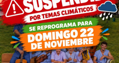 Se suspendieron las actividades artísticas por el aniversario de Ramallo