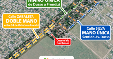 Reordenamiento vial en Villa Ramallo