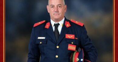 Bomberos Voluntarios de Ramallo: Guillermo Bruno culminó su servicio activo y pasa al Cuerpo de Reserva