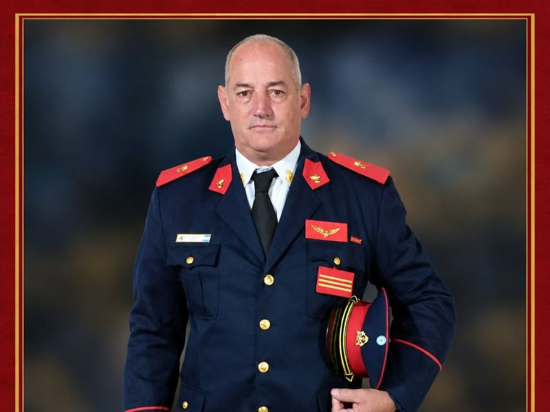 Bomberos Voluntarios de Ramallo: Guillermo Bruno culminó su servicio activo y pasa al Cuerpo de Reserva