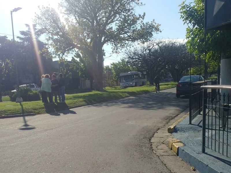 Un menor de 13 años sufrió una fractura tras un choque en la intersección de Av. Juan B. Justo y Savio