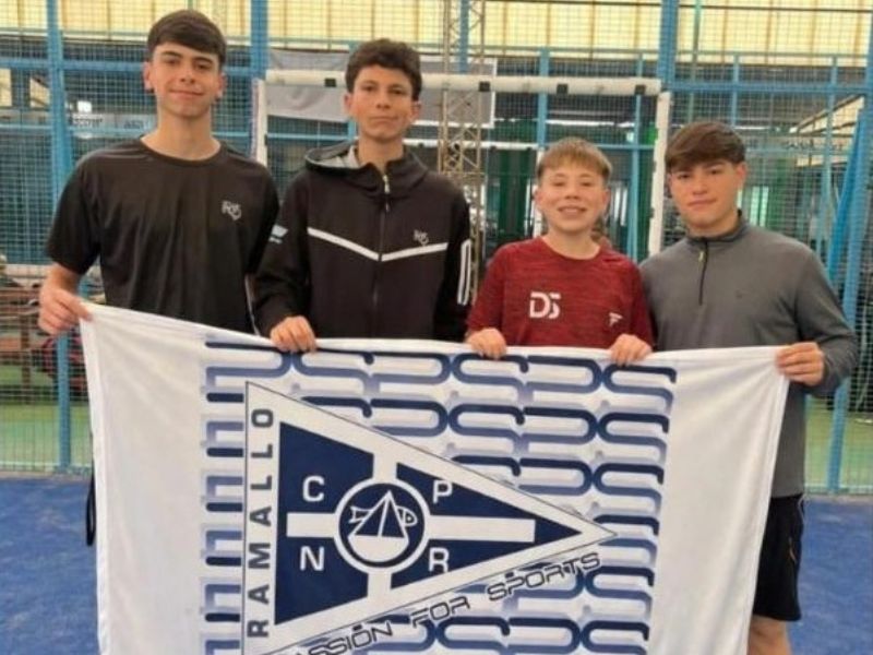 Pádel: el juvenil Bruno Arelo compitió en el Federal de Menores 2026