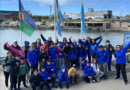 Un viaje de egresados para conocer el mar y acompañar a los deportistas de Ramallo en Mar del Plata