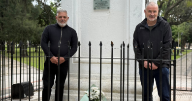 Mauro Poletti encabezó el homenaje por los 162 años de Ramallo
