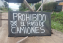 Vecinos realizaron un corte en Juan B. Justo y Leloir por el tránsito de camiones a la arenera