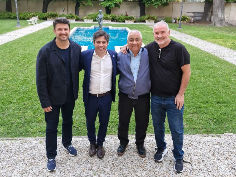 Poletti participó de un encuentro del MDF con Kicillof y analizaron el escenario político y económico
